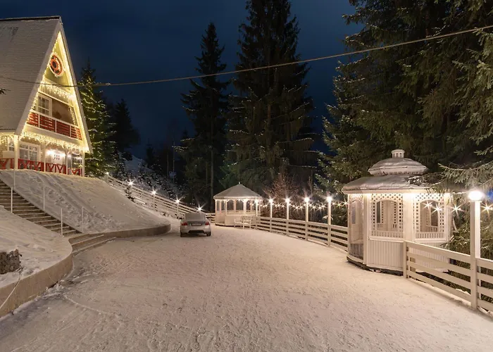 Freeman-4b двоповерховий з кухнею, альтанкою, грилем 6місний *