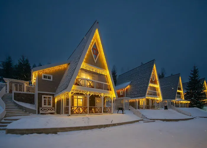 Freeman-4b двоповерховий з кухнею, альтанкою, грилем 6місний