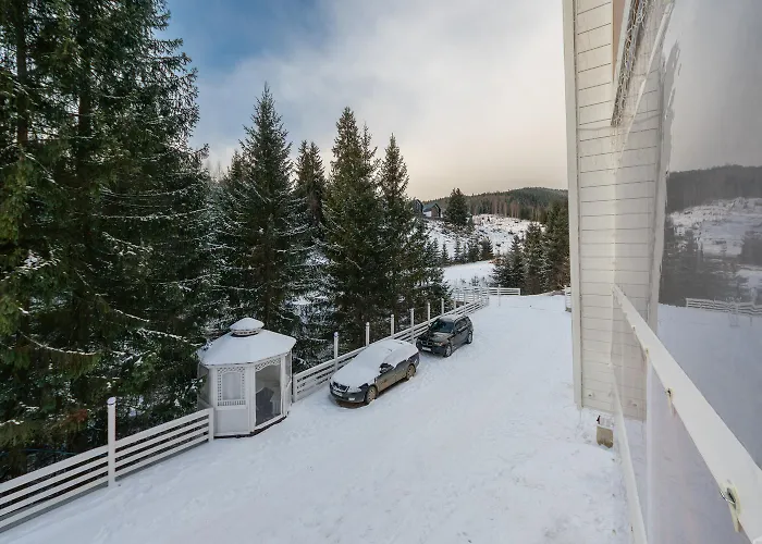 Freeman-4b двоповерховий з кухнею, альтанкою, грилем 6місний Villa Bukovel