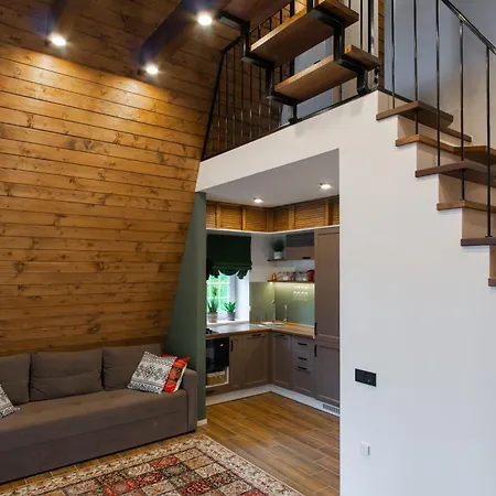 Villa двоповерхові у Freeman-4b з альтанкою та грилем Bukovel