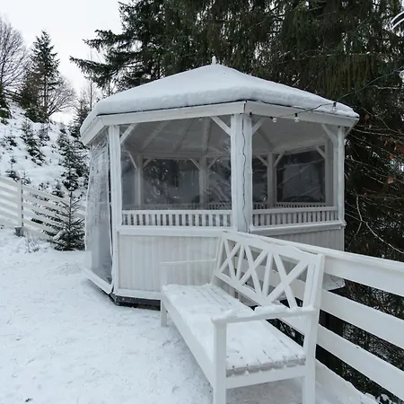 двоповерхові у Freeman-4b з альтанкою та грилем Villa Bukovel